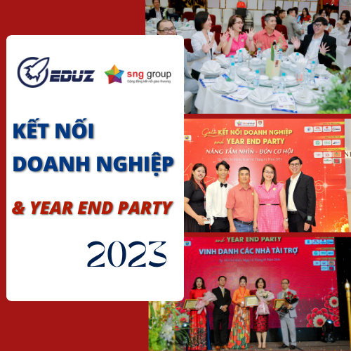 Hệ Sinh Thái Số EDUZ đồng hành cùng sự kiện Gala Kết Nối Giao Thương & Year End Party 2023
